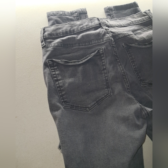 Free People Womens Black Jeans Size 29 - Picture 10 of 11